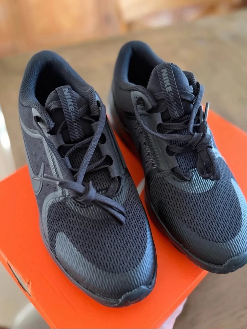 Nike Black Kids' Running Sneakers